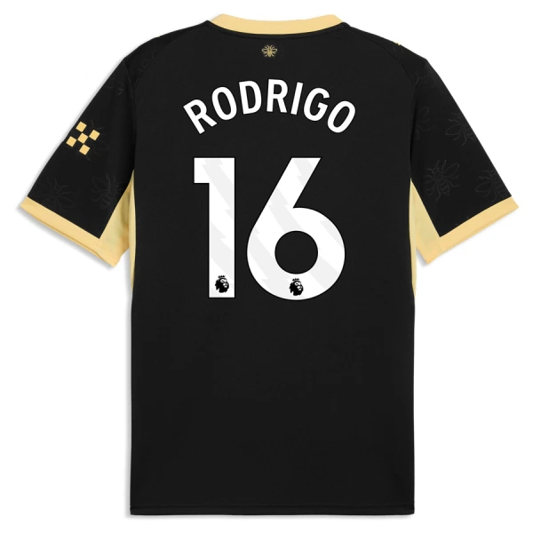 Camiseta Manchester City Rodrigo 16 Visitante 2026/2027 Camiseta Manchester City Rodrigo 16 Visitante 2026/2027