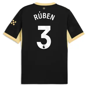 Camiseta Manchester City Rúben Dias 3 Visitante 2026/2027