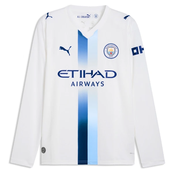 Camiseta Manchester City Tercera Equipación 2026/2027 Manga Larga Camiseta Manchester City Tercera Equipación 2026/2027 Manga Larga
