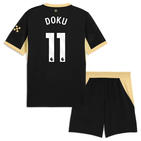 Conjunto Manchester City Jérémy Doku 11 Visitante 2026/2027 Niño Conjunto Manchester City Jérémy Doku 11 Visitante 2026/2027 Niño