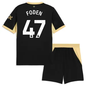 Conjunto Manchester City Phil Foden 47 Visitante 2026/2027 Niño