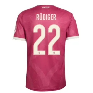 Camiseta Real Madrid Antonio Rüdiger 22 Tercera Equipación 2026/2027