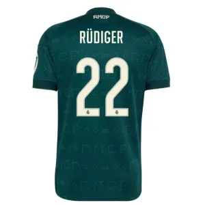 Camiseta Real Madrid Antonio Rüdiger 22 Visitante 2026/2027