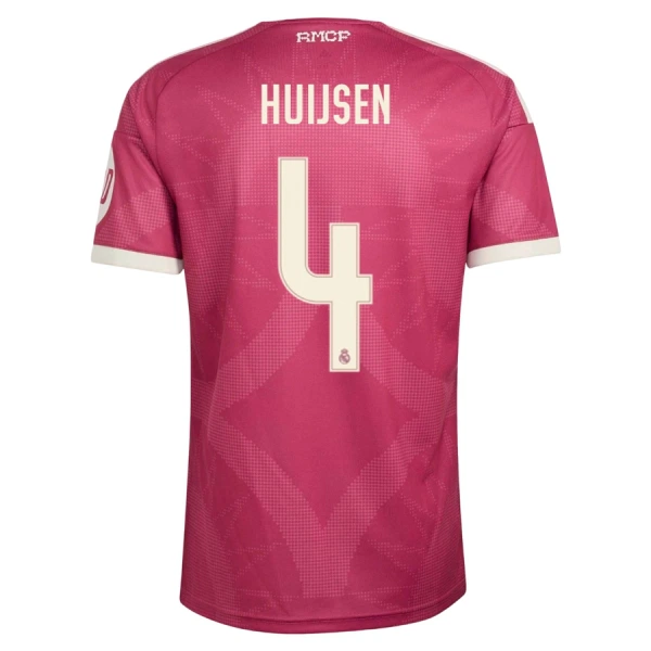 Camiseta Real Madrid Dean Huijsen 4 Tercera Equipación 2026/2027 Camiseta Real Madrid Dean Huijsen 4 Tercera Equipación 2026/2027