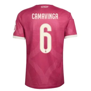 Camiseta Real Madrid Eduardo Camavinga 6 Tercera Equipación 2026/2027