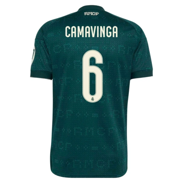 Camiseta Real Madrid Eduardo Camavinga 6 Visitante 2026/2027