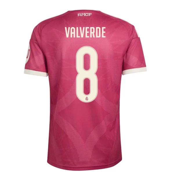 Camiseta Real Madrid Federico Valverde 8 Tercera Equipación 2026/2027 Camiseta Real Madrid Federico Valverde 8 Tercera Equipación 2026/2027