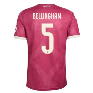 Camiseta Real Madrid Jude Bellingham 5 Tercera Equipación 2026/2027