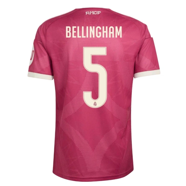 Camiseta Real Madrid Jude Bellingham 5 Tercera Equipación 2026/2027 Camiseta Real Madrid Jude Bellingham 5 Tercera Equipación 2026/2027
