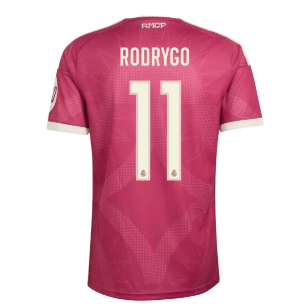 Camiseta Real Madrid Rodrygo 11 Tercera Equipación 2026/2027 Camiseta Real Madrid Rodrygo 11 Tercera Equipación 2026/2027