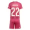 Conjunto Real Madrid Antonio Rüdiger 22 Tercera Equipación 2026/2027 Niño