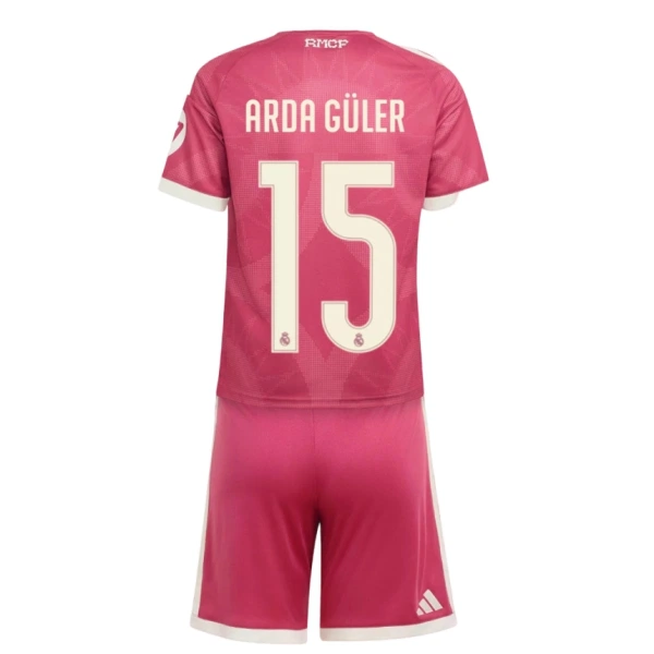 Conjunto Real Madrid Arda Güler 15 Tercera Equipación 2026/2027 Niño Conjunto Real Madrid Arda Güler 15 Tercera Equipación 2026/2027 Niño