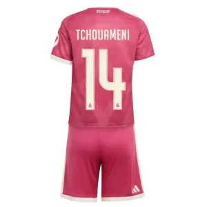 Conjunto Real Madrid Aurélien Tchouaméni 14 Tercera Equipación 2026/2027 Niño