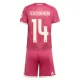 Conjunto Real Madrid Aurélien Tchouaméni 14 Tercera Equipación 2026/2027 Niño Conjunto Real Madrid Aurélien Tchouaméni 14 Tercera Equipación 2026/2027 Niño