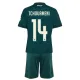 Conjunto Real Madrid Aurélien Tchouaméni 14 Visitante 2026/2027 Niño Conjunto Real Madrid Aurélien Tchouaméni 14 Visitante 2026/2027 Niño