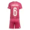 Conjunto Real Madrid Eduardo Camavinga 6 Tercera Equipación 2026/2027 Niño