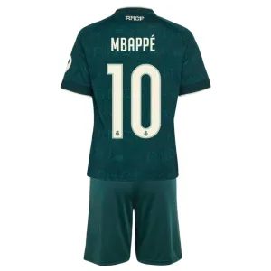 Conjunto Real Madrid Kylian Mbappé 10 Visitante 2026/2027 Niño