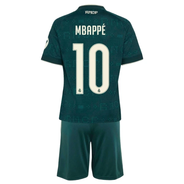 Conjunto Real Madrid Kylian Mbappé 10 Visitante 2026/2027 Niño Conjunto Real Madrid Kylian Mbappé 10 Visitante 2026/2027 Niño