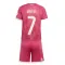 Conjunto Real Madrid Vinicius Junior 7 Tercera Equipación 2026/2027 Niño