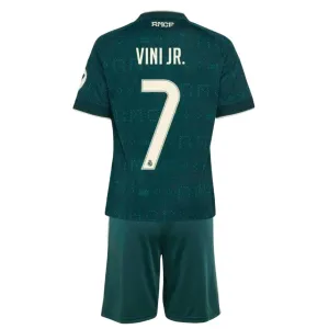 Conjunto Real Madrid Vinicius Junior 7 Visitante 2026/2027 Niño