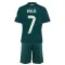 Conjunto Real Madrid Vinicius Junior 7 Visitante 2026/2027 Niño