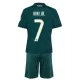 Conjunto Real Madrid Vinicius Junior 7 Visitante 2026/2027 Niño