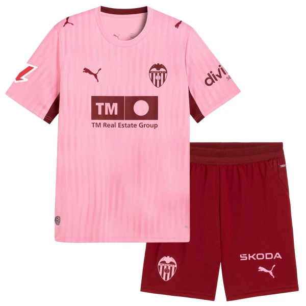 Conjunto Valencia CF Tercera Equipación 2026/2027 Niño