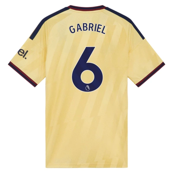 Camiseta Arsenal Gabriel 6 Tercera Equipación 2026/2027
