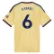 Camiseta Arsenal Gabriel 6 Tercera Equipación 2026/2027