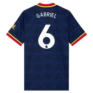 Camiseta Arsenal Gabriel 6 Visitante 2026/2027