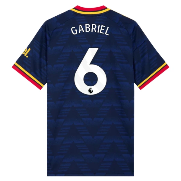 Camiseta Arsenal Gabriel 6 Visitante 2026/2027