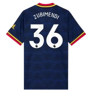Camiseta Arsenal Martín Zubimendi 36 Visitante 2026/2027