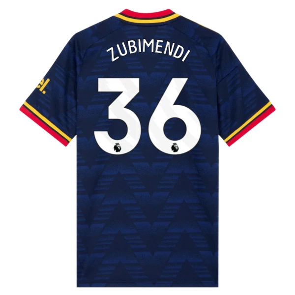 Camiseta Arsenal Martín Zubimendi 36 Visitante 2026/2027 Camiseta Arsenal Martín Zubimendi 36 Visitante 2026/2027