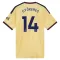 Camiseta Arsenal Viktor Gyökeres 14 Tercera Equipación 2026/2027
