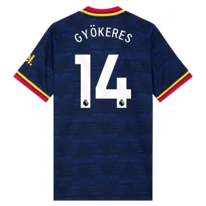 Camiseta Arsenal Viktor Gyökeres 14 Visitante 2026/2027