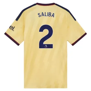 Camiseta Arsenal William Saliba 2 Tercera Equipación 2026/2027