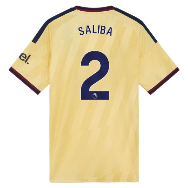 Camiseta Arsenal William Saliba 2 Tercera Equipación 2026/2027 Camiseta Arsenal William Saliba 2 Tercera Equipación 2026/2027