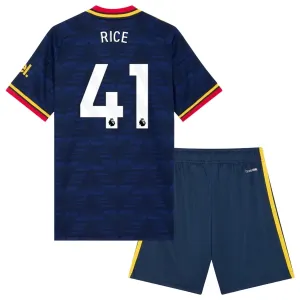 Conjunto Arsenal Declan Rice 41 Visitante 2026/2027 Niño