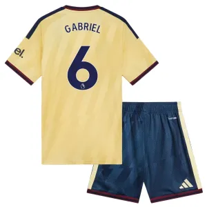 Conjunto Arsenal Gabriel 6 Tercera Equipación 2026/2027 Niño