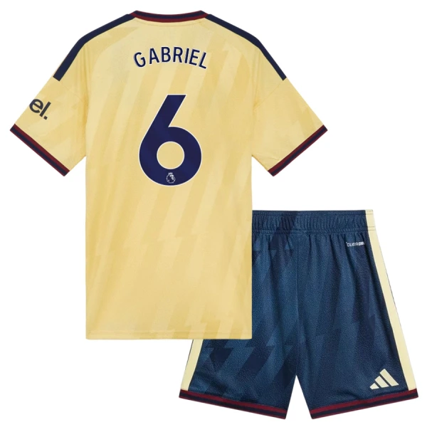 Conjunto Arsenal Gabriel 6 Tercera Equipación 2026/2027 Niño Conjunto Arsenal Gabriel 6 Tercera Equipación 2026/2027 Niño