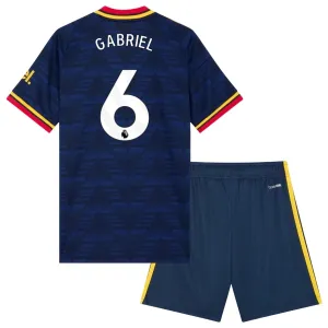 Conjunto Arsenal Gabriel 6 Visitante 2026/2027 Niño