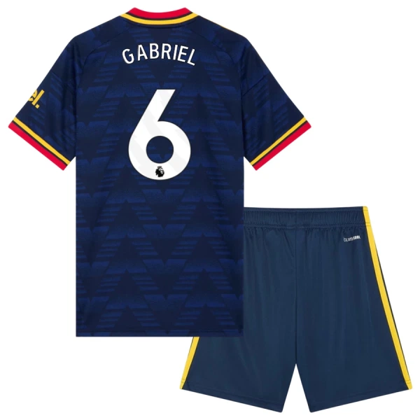 Conjunto Arsenal Gabriel 6 Visitante 2026/2027 Niño