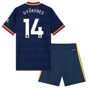 Conjunto Arsenal Viktor Gyökeres 14 Visitante 2026/2027 Niño