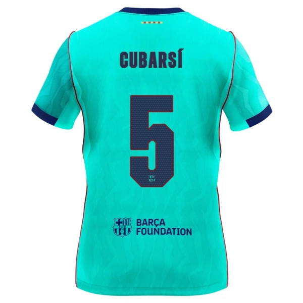 Camiseta FC Barcelona Pau Cubarsí 5 Tercera Equipación 2026/2027