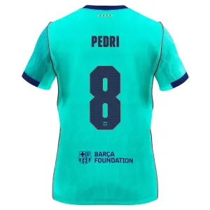 Camiseta FC Barcelona Pedri 8 Tercera Equipación 2026/2027