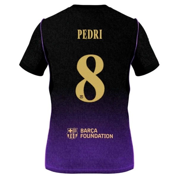 Camiseta FC Barcelona Pedri 8 Visitante 2026/2027 Camiseta FC Barcelona Pedri 8 Visitante 2026/2027