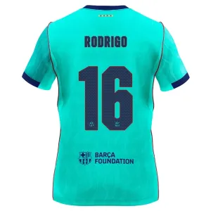 Camiseta FC Barcelona Rodrigo 16 Tercera Equipación 2026/2027