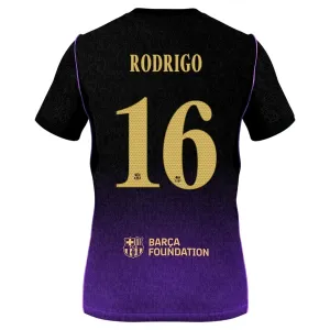 Camiseta FC Barcelona Rodrigo 16 Visitante 2026/2027