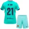 Conjunto FC Barcelona Frenkie de Jong 21 Tercera Equipación 2026/2027 Niño