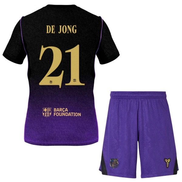 Conjunto FC Barcelona Frenkie de Jong 21 Visitante 2026/2027 Niño